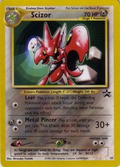 Scizor 33 Non-Holo Black Star Promo - 2001 Pokemon League